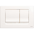PLAQUE DOUBLE DEBIT BLANCHE
