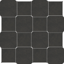 CARRELAGE BLACK&CREAM CHEC.ROUND.BLACK NIGHT 28,6X28,6cm  0,96M2/BTE  12PC/BTE