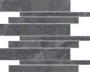 MOSAIQUE LITHOS TORLA BASALTO  30X30cm 1,08M2/BTE  12PC/BTE R334
