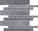 MOSAIQUE LITHOS TORLA GRIS  30X30cm 1,08M2/BTE  12PC/BTE R334