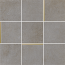 MOSAIQUE LENS AVELIN NIQUEL  30X30cm 1,08M2/BTE  12PC/BTE R344