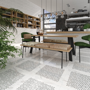 CARRELAGE HOPE BAILY-R BLANCO 59,3X59,3cm  1,406M2/BTE   4PC/BTE R26