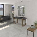 CARRELAGE FULSON LEWIS GRIS  60X60cm 1,44M2/BTE   4PC/BTE R12