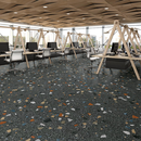 CARRELAGE STRACCIATELLA STRACCIATELLA-R GRAFIT  80X80cm  1,28M2/BTE   2PC/BTE R3