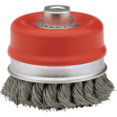 Brosses Acier laitonné. Fil de fer droit ø 0,3.