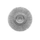 Brosses circulaires Acier laitonné.