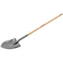 Pelle professionnelle pointue en tôle d' manche long en bois et union parfaite sa