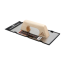 Platoirs en acier inoxidable manche bois avec de bords affutes