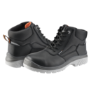 Botte de sécurité S3 en cuir hydrofuge n avec des détails orange