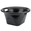 Seau nordique en caoutchouc noir de 13 litres / BKCNOR13BP