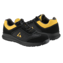 Chaussure de sécurité S1P 42 textile noir et détails en jaune