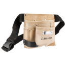 Ceinture à outils ou sacoche professionn en cuir de haute qualité avec 3 poches