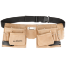 Ceinture à outils ou sacoche professionn en cuir de haute qualité avec 6 poches