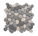 GALET 30x30x0,9cm SCIE MIX GRIS 30x30x0,9cm - 0,99M2/BOI - 11PC/BOI