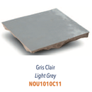 Zellige Tradition 10 x 10 Gris Clair N 32 Non rectifié Brillant 1M2/BTE 100PI