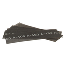 FEUILLE DE TREILLIS ABRASIF 290 x 100 MM - Grain 80 - x 10 pcs