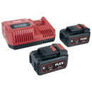 CHARGEUR CA 10.8/18.0 + 2 BATTERIES 5 AH