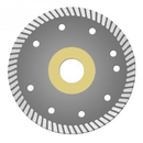 DISQUE DIAMANT A TRONCONNER TURBO FIN DIAMETRE 125