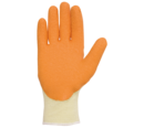 Gant polyester / coton enduit de latex o range sur paume T.10