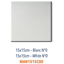 CARREAU BLANC BRILLANT PLAT