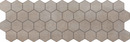 MOSAIQUE GERHY PLATA Mat 30X30 (5)cm 111PC/BTE MP187
