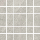 MOSAIQUE MUTAZ GRIS Brillant 30X30 (5)cm 1M2/BTE 11PC/BTE MP187