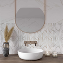 FAIENCE LENGO WHITE Mat 33,3X55cm 1,84M2/BTE 10PC/BTE MR100