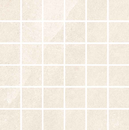 MOSAIQUE MUTAZ BLANCO Brillant 30X30 (5)cm 1M2/BTE 11PC/BTE MP187