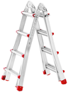 ECHELLE PROFESSIONNELLE MULTI-POSITIONS COLOOTOL 4X4 (4 Poteaux X 4 Marches)
