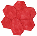 MOULE REVETEMENT MURAL PIERRE IRREGULIERE NID D'ABEILLE 520X520MM