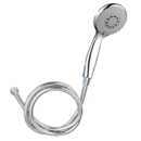 DUPLEX CHROME (FLEXIBLE+DOUCHETTE 3 JETS+SUPPORT)
