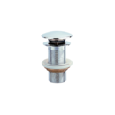 BONDE LAVABO EN LAITON CLIC-CLAC SANS TROP PLEIN NOIRE MATE