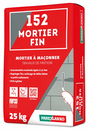 152 MORTIER FIN 25KG
