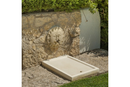 RECEVEUR DE DOUCHE 70 X 98X7X2,5 CHAMPAGNE