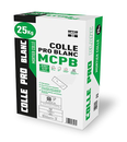 MORTIER COLLE PRO INTERIEUR/EXTERIEUR BLANC SAC DE 25KG ou 42SAC/PAL