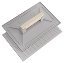 TALOCHE PS 42x28CM RECTANGLE GRIS TALOCHES PS GRISES