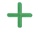 CROISILLONS VERTS A FAIENCE 4MM (SAC DE OUTILS DE CARRELEURS + DISQUES