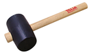 MAILLET TRAV. PUBLIC D.125MM NOIR MANCHE MAILLETS TP