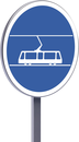 B27B VOIE RESERVEE AUX TRAMWAY