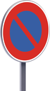 B6a1-450-Classe 1-Stationnement interdit PANNEAUX PERMANENTS