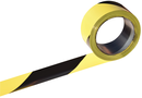 RUBAN RUBAPLAST NOIR JAUNE 100MX50MM RUBANS RUBAPLAST 100M ET 200M