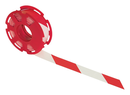 RUBAN RUBAFORT ROUGE BLANC 500MX50MM RUBANS RUBAFORT 500M