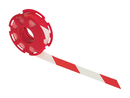 RUBAN RUBAFORT ROUGE BLANC 500MX75MM RUBANS RUBAFORT 500M