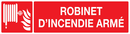 ROBINET D'INCENDIE ARME 200x52mm INCENDIE 200X52