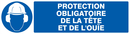 PROTECTION OBLIGATOIRE TETE ET OUIE 200x OBLIGATION 200X52