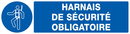HARNAIS DE SECURITE OBLIGATOIRE 200x52mm OBLIGATION 200X52