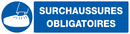 SURCHAUSSURES OBLIGATOIRES 200x52mm OBLIGATION 200X52