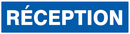 RECEPTION 200x52mm INFORMATION 200X52