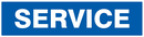 SERVICE 200x52mm INFORMATION 200X52
