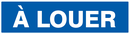 A LOUER 200x52mm INFORMATION 200X52